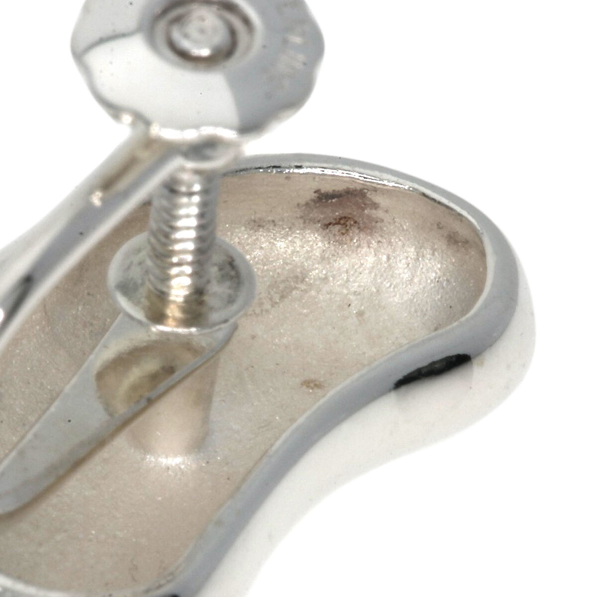 TIFFANY&Co. ティファニー ビーン イヤリング シルバー レディース 中古_画像8