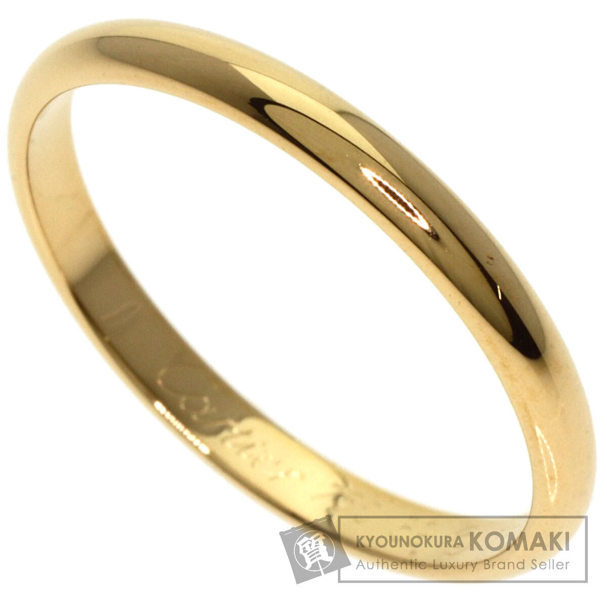 CARTIER カルティエ ウエディング バンド #59 リング?指輪 K18イエローゴールド ユニセックス 中古