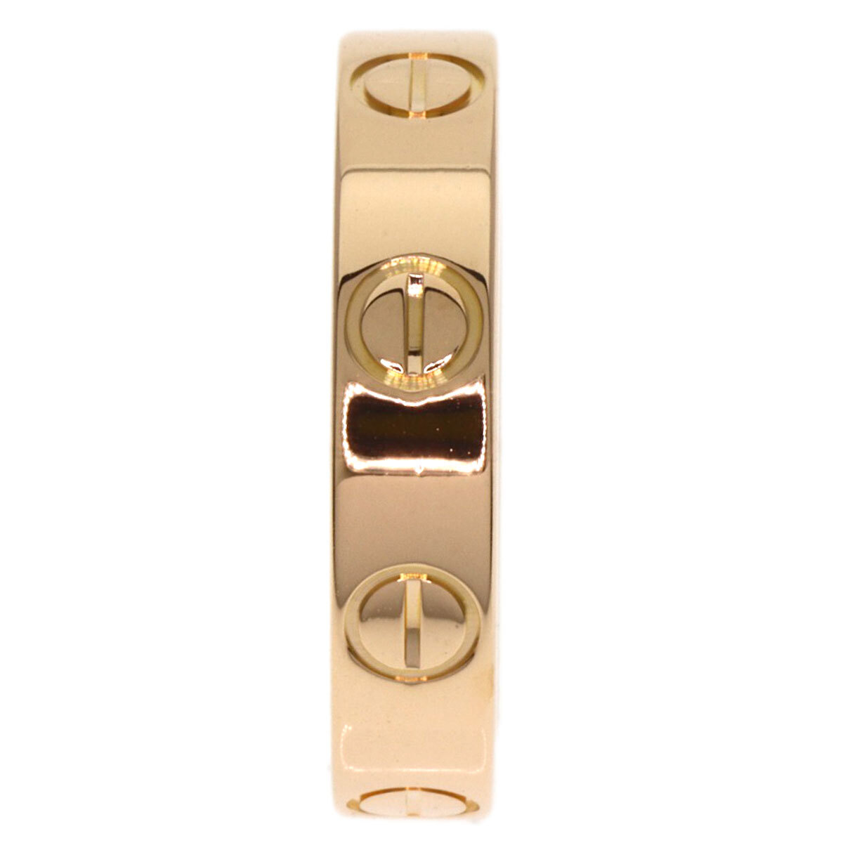 CARTIER カルティエ ミニ ラブリング #46 リング?指輪 K18ピンクゴールド レディース 中古