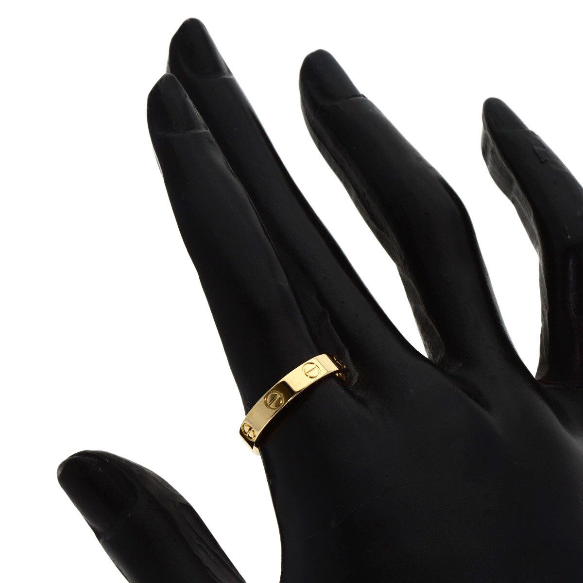 CARTIER カルティエ ミニ ラブリング #54 リング?指輪 K18イエローゴールド レディース 中古