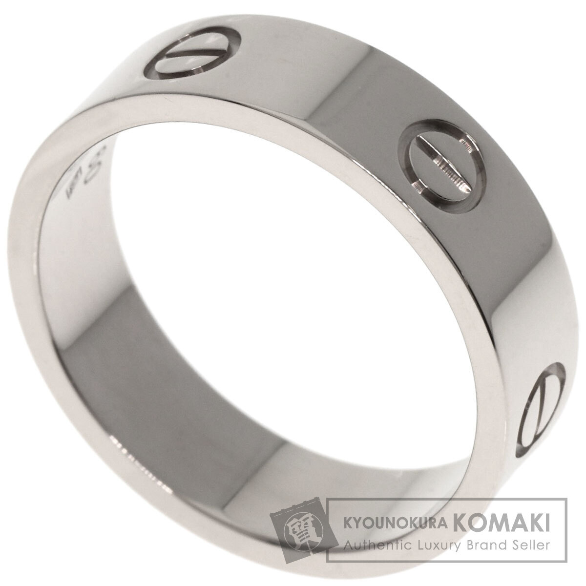 CARTIER カルティエ ラブリング #60 リング?指輪 K18ホワイトゴールド ユニセックス 中古