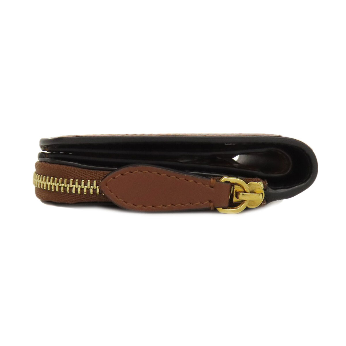 BURBERRY バーバリー TBロゴパターン 二つ折り財(cái)布（小銭入れあり） レザー レディース 中古