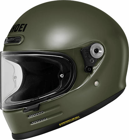 SHOEI フルフェイスヘルメット　Glamster　グラムスター　モスグリーン　S　55ｃｍ