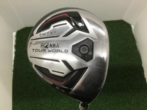 ホンマゴルフ ツアーワールド ホンマ HONMA フェアウェイウッド TOUR WORLD TW737 5W フレックスS 中古 Cランク