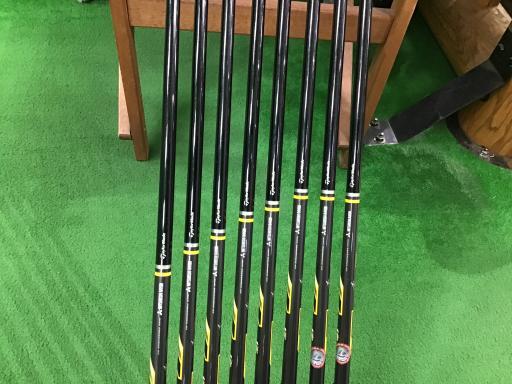 テーラーメイド ロケット ブレーズ アイアンセット ROCKET BLADEZ 8S フレックスR 中古 Dランク