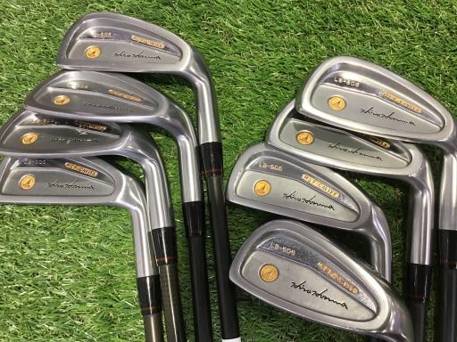 ホンマゴルフ ホンマ アイアンセット 606 (24K GP) LB-606 24K GP 8S フレックスその他 中古 Cランク