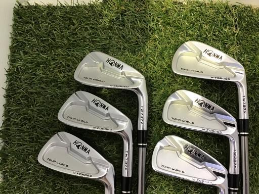 ホンマゴルフ ツアーワールド ホンマ HONMA アイアンセット TOUR WORLD TW737V 6S フレックスS 中古 Cランク