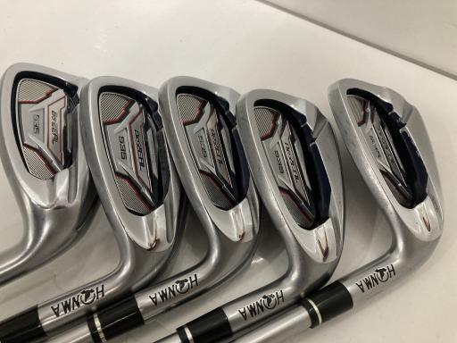 ホンマゴルフ ホンマ ビジール アイアンセット Be ZEAL 535 5S フレックスR 中古 Dランク