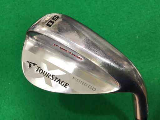 ブリヂストン ツアーステージ フォージド ウェッジ TOURSTAGE X-WEDGE FORGED(2013) 50°/08° フレックスS 中古 Cランク