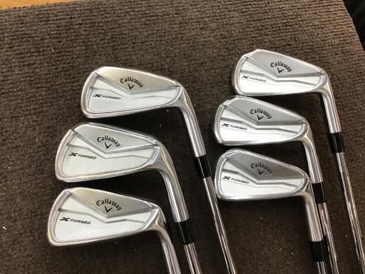 キャロウェイ Callaway アイアンセット FORGED(2024) X FORGED(2024) 6S フレックスS 中古 Cランク