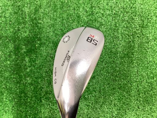 タイトリスト ボーケイ ヴォーケイ フォージド Titleist ウェッジ VOKEY FORGED(2017) 58°/12°K フレックスS 中古 Cランク