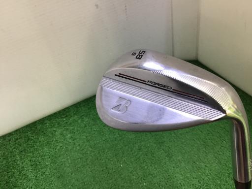 ブリヂストン フォージド ウェッジ BRIDGESTONE FORGED(シルバー) 58°/08° フレックスその他 中古 Cランク