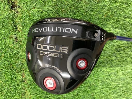 ドゥーカス ドゥーカス デザイン ドライバー REVOLUTION DOCUS DESIGN REVOLUTION 10.5° フレックスX 中古 Cランク