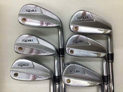 ホンマゴルフ ホンマ ツアーワールド アイアンセット TR21X TOUR WORLD TR21X 7S フレックスS 中古 Cランク