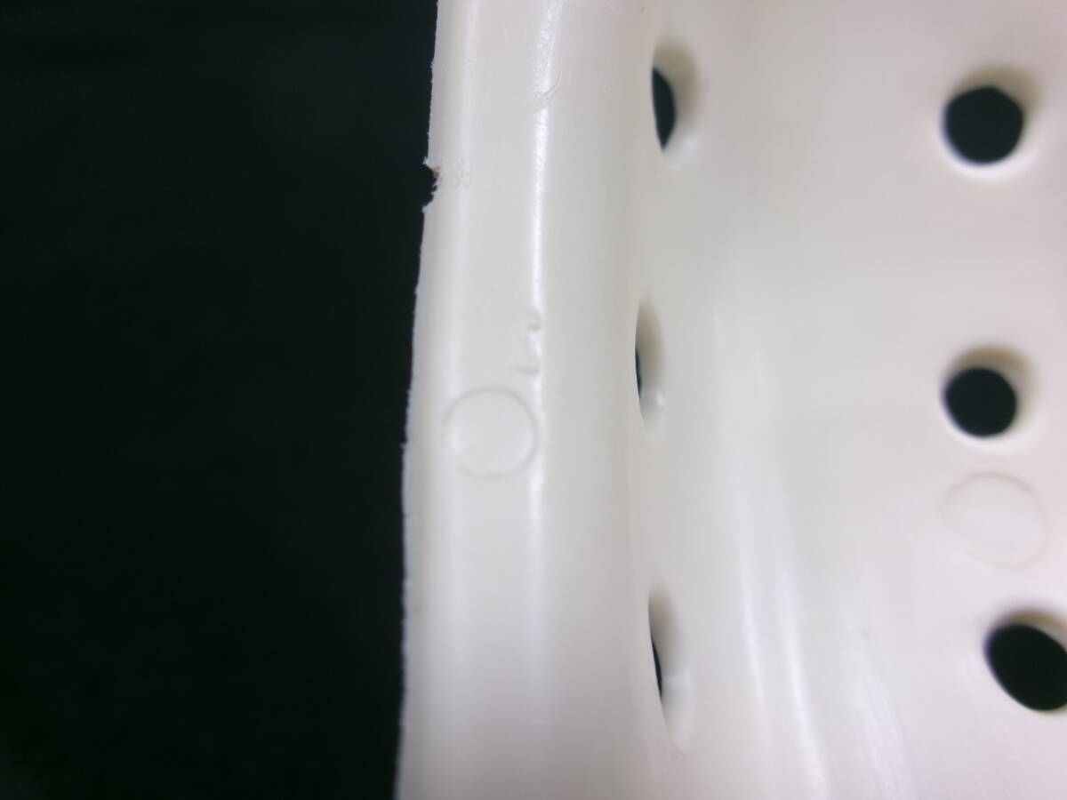 60s 純正 BUCO チンカップ / チンガード 白 1刻印入 ⑤★60年代 当時物 ブコ トラベラー ガーディアン プロテクター RIOT レジスタル_画像5