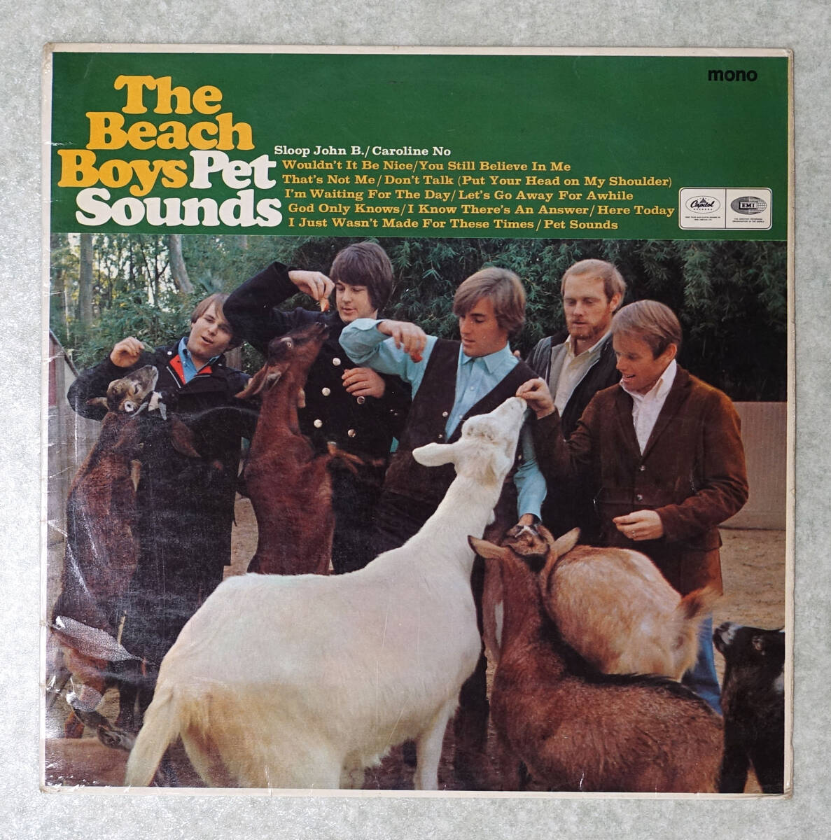 UK Original 初回 CAPITOL T 2458 PET SOUNDS / The Beach Boys MAT: 1/1