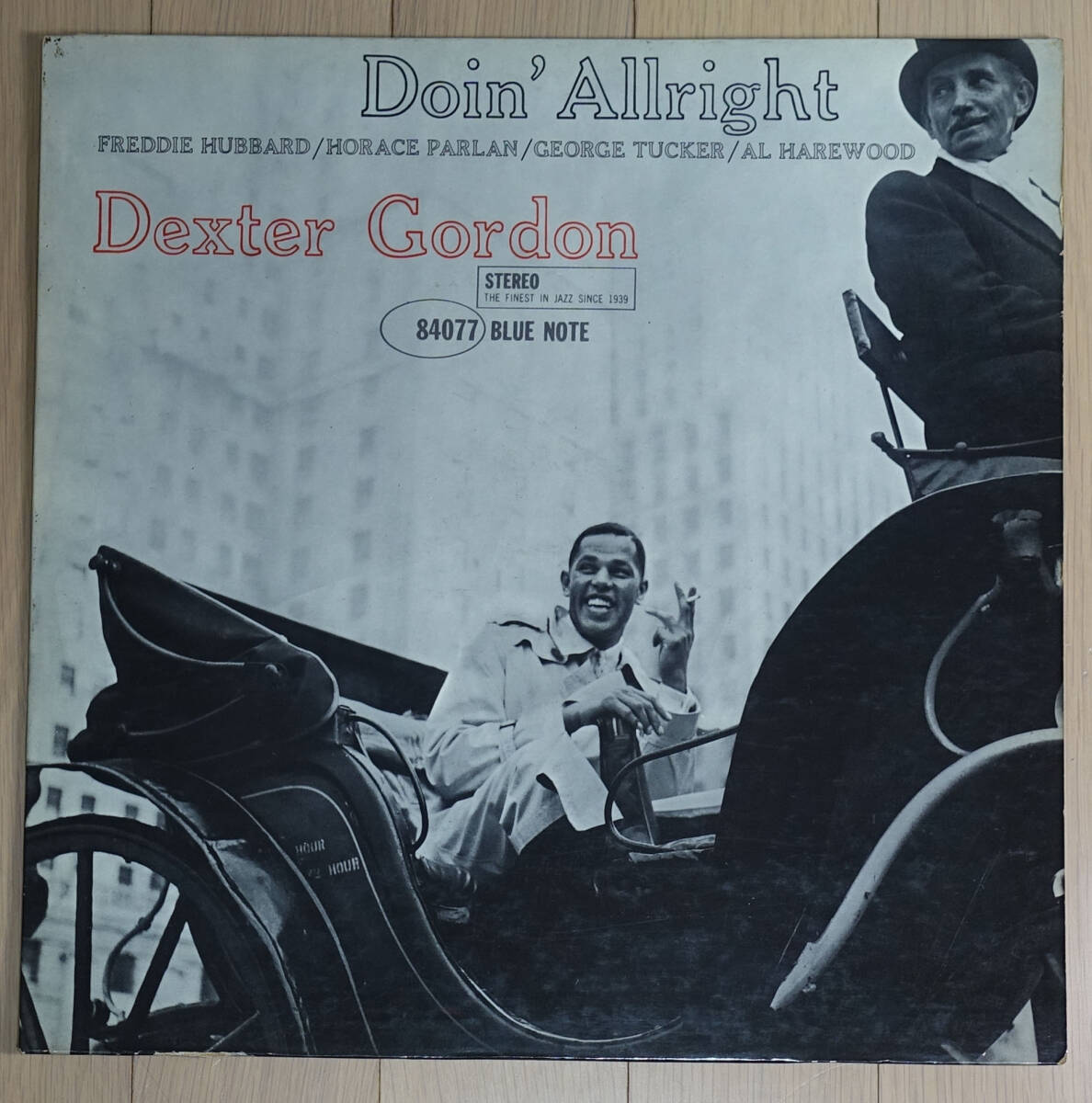 極美! US BLUE NOTE BST 84077 オリジナル Doin’ Allright / Dexter Gotdon NYC/RVG/EAR