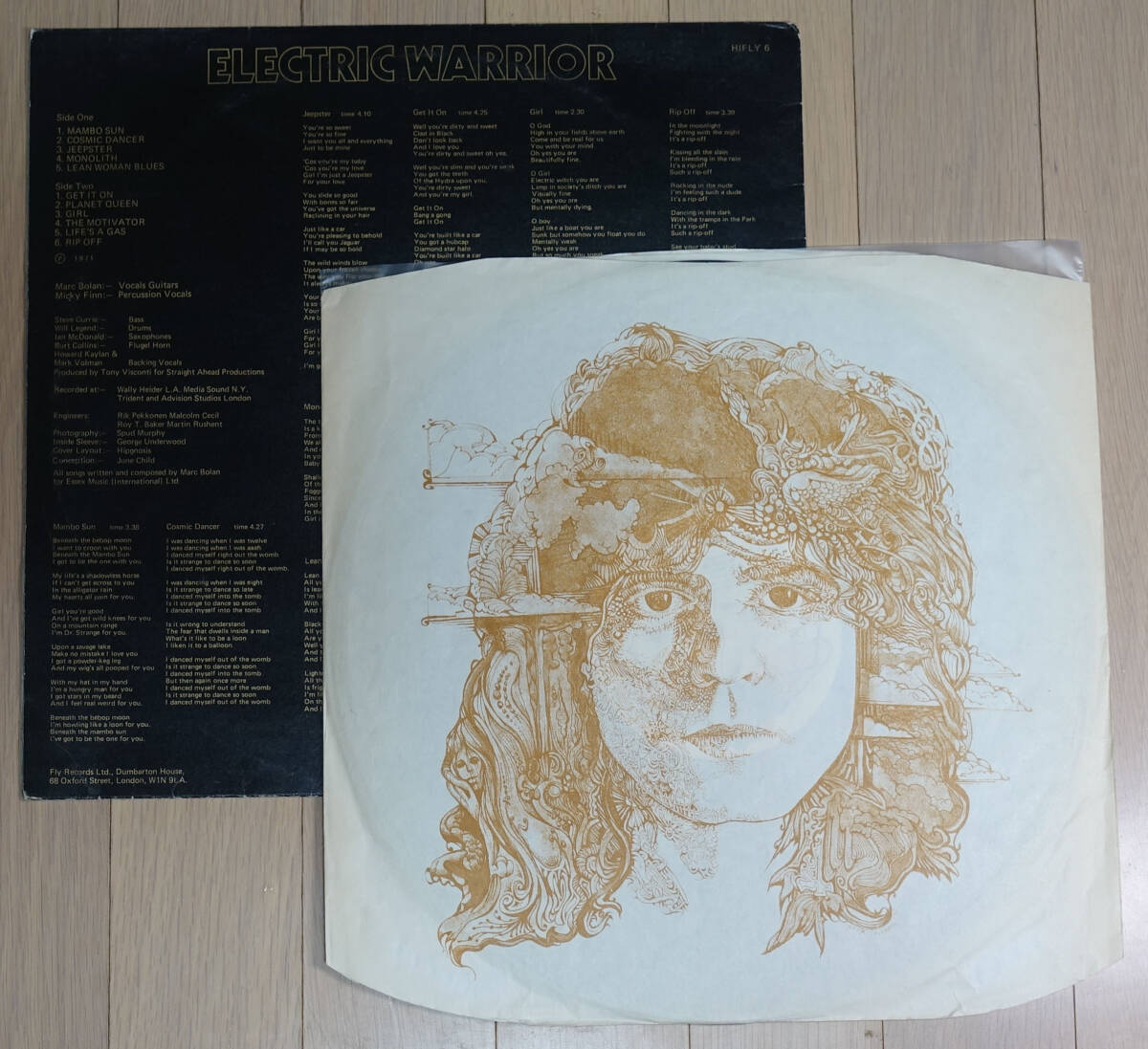 極美! UK Original 初回 HIFLY 6 Electric Warrior / T. REX MAT: 2U/2U Porkey / Pecko Duck
