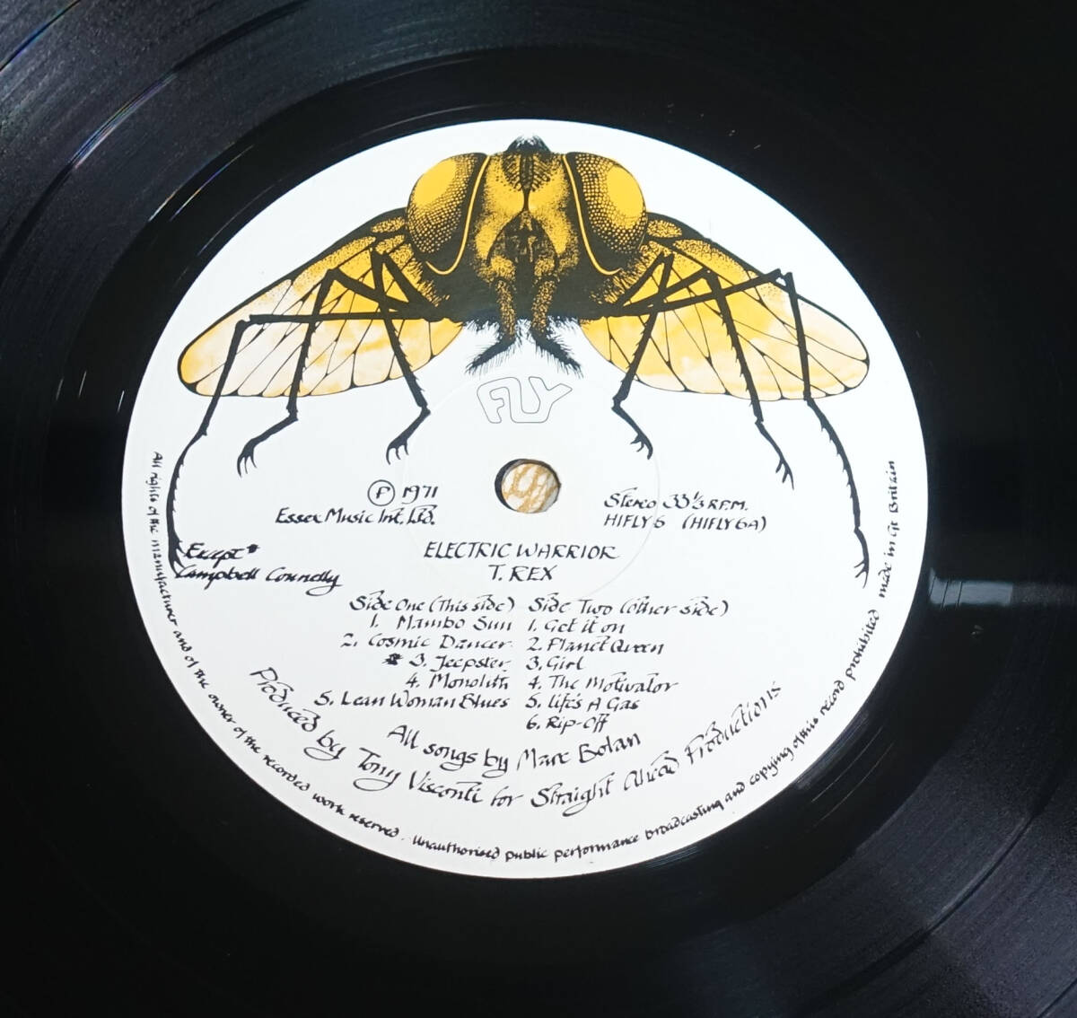 極美! UK Original 初回 HIFLY 6 Electric Warrior / T. REX MAT: 2U/2U Porkey / Pecko Duck
