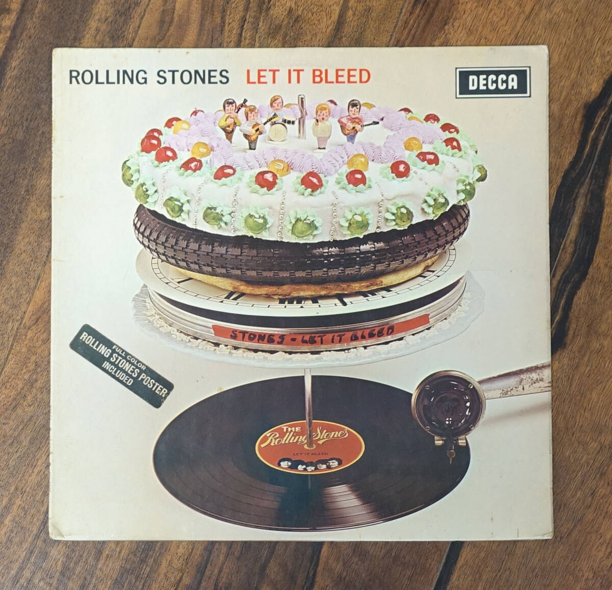 UK Original 初回 DECCA LK 5025 LET IT BLEED / Rolling Stones MAT: 1A/2A 完品