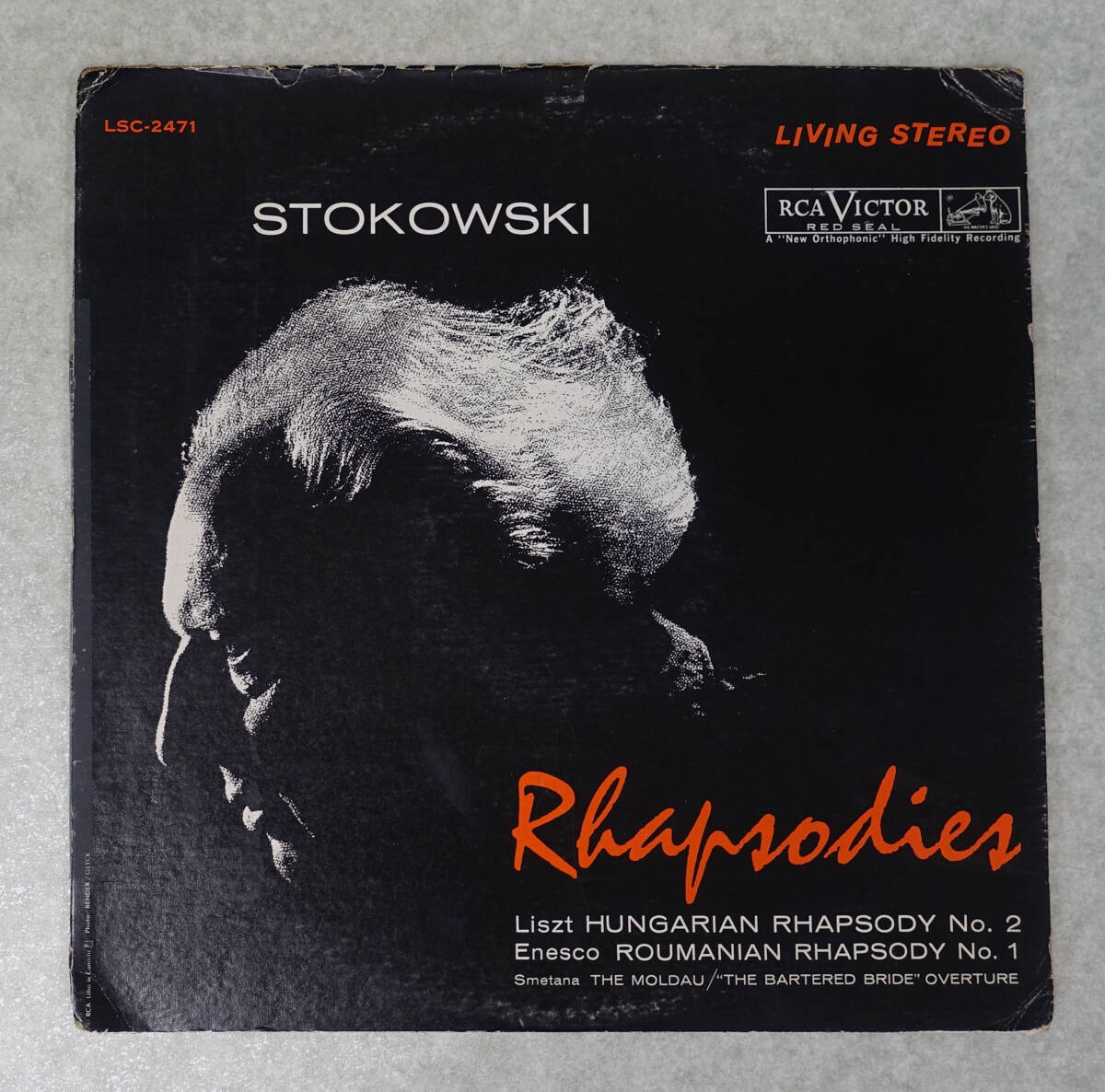 RCA LSC-2471 Shaded-Dog Rhapsodies レオポルド?ストコフスキー
