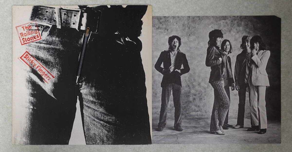 極美! UK Original 初回 COC 59100 Sticky Fingers / The Rolling Stones MAT: A3/B4 完品
