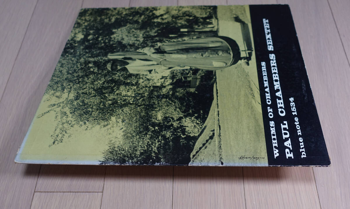  очень редкий! US BLUE NOTE BLP 1534 совершенно оригинал Whims of Chambers / Paul Chambers Sextet Lexington/DG/RVG/EAR/Flat Edge