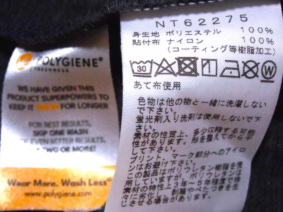 ザ?ノースフェイス　ドライ長(zhǎng)袖Tシャツ　メンズL　ブラック＆グレー　コーテイング樹脂加工　ゴールドウイン　　トップス　アウトドア