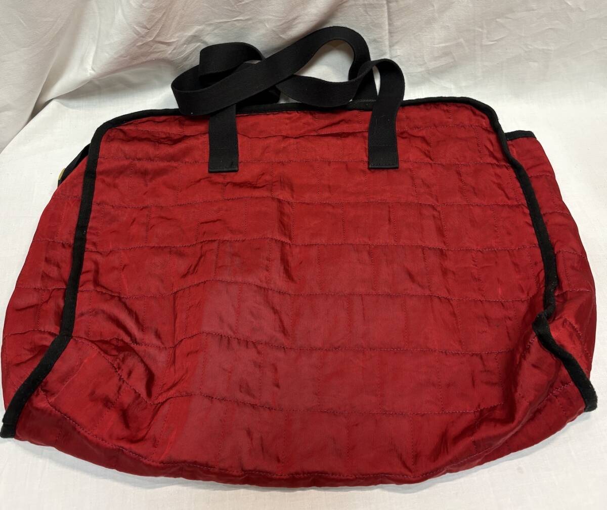 SE378 YF065 【1円から】 SONIA RYKIL ソニアリキエル ショルダーバッグ トートバッグ レッド系 赤系 大容量 軽量 ファッション