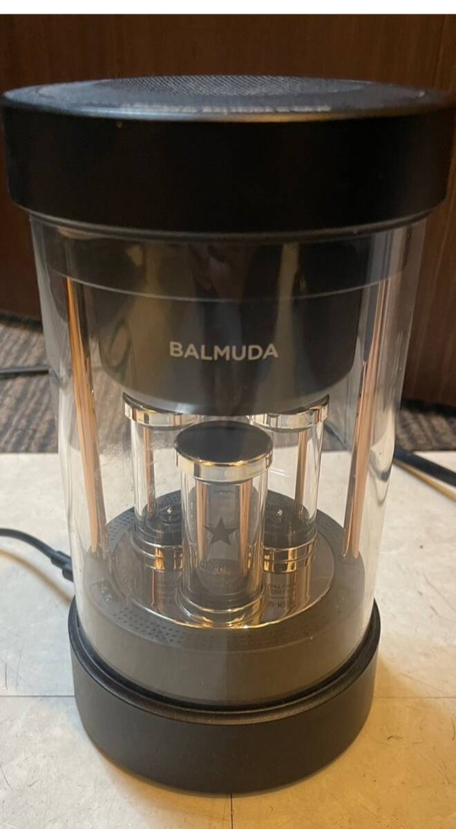 JY692 [1 иен из ] BALMUDA bar Mu daM01A-BK BALMUDA The Speaker bar Mu da The * динамик беспроводной динамик рабочее состояние подтверждено 