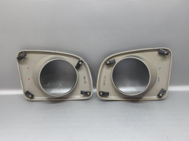 中古 スズキ ワゴンR MH21S 純正オプション IPF マルチコート フォグランプ IPF9771 左右セット ベゼル付き (棚3492-D204)