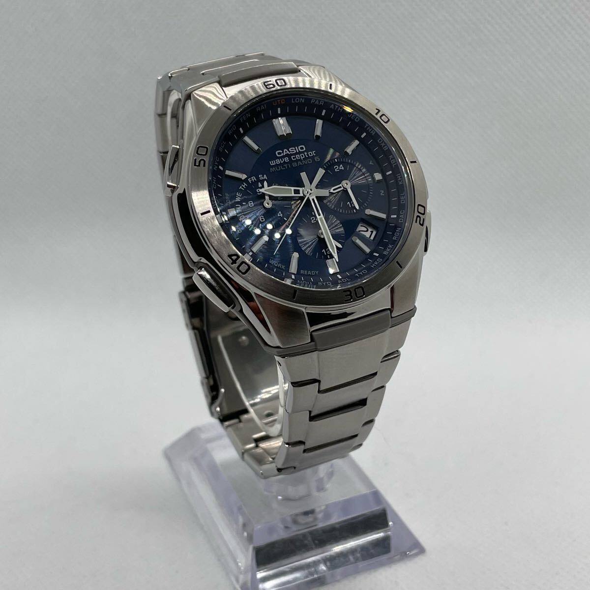 CASIO ウェーブセプター 5174 WVQ-M410 腕時(shí)計(jì) 電波ソーラー