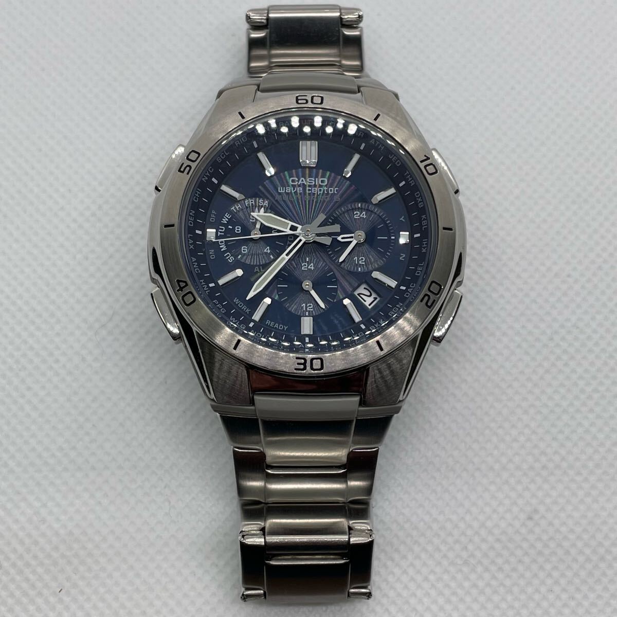 CASIO ウェーブセプター 5174 WVQ-M410 腕時(shí)計(jì) 電波ソーラー