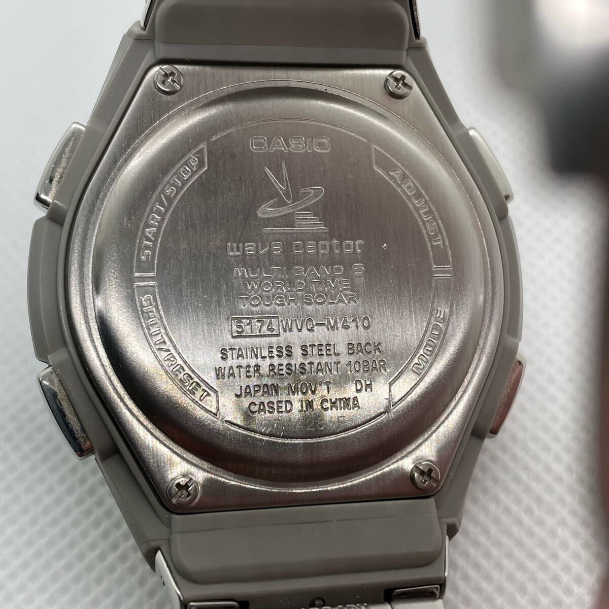 CASIO ウェーブセプター 5174 WVQ-M410 腕時(shí)計(jì) 電波ソーラー