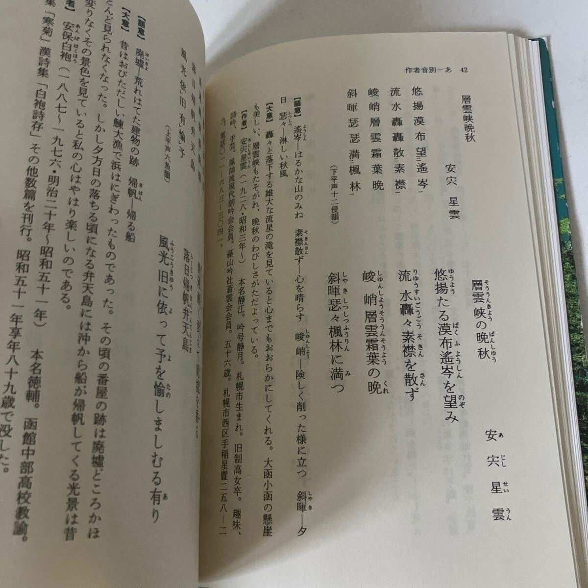 ◇ 北海道の漢詩 初編 開拓時代から現代まで 尾角鳳帥 編著 藻山吟社 ♪G2_画像7