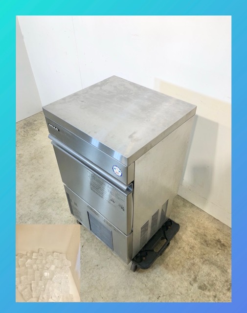 ★2021年製★ ガリレイ 製氷機 FIC-A35KT2 W500×D450×H800 43kg 単相100V 50/60Hz キューブアイス アンダーカウンター フクシマ フライヤー