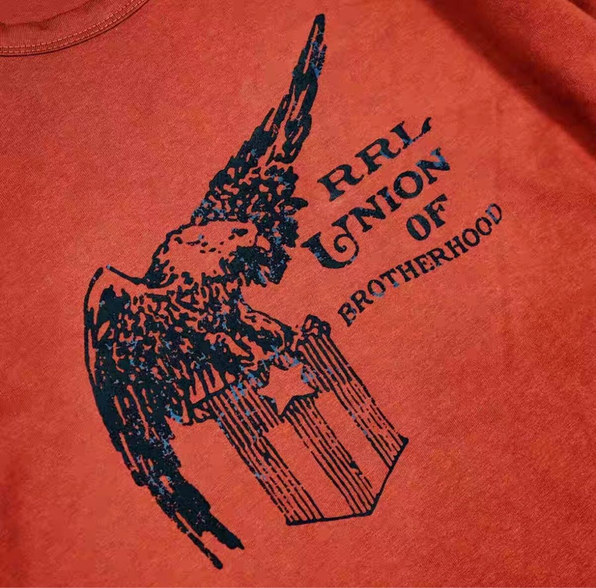 RRL DOUBLE RL イーグル プリントTシャツ Sサイズ