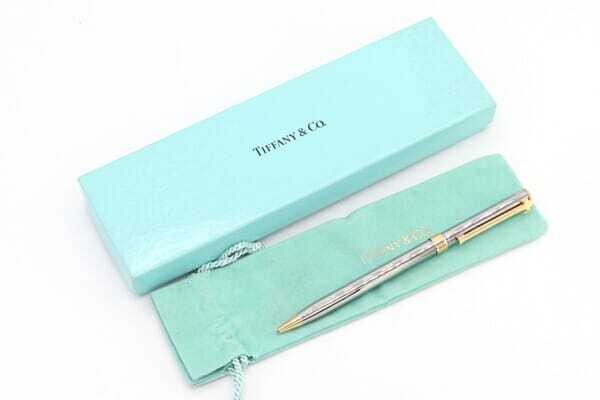 ティファニー ボールペン Tクリップ ボールペン シルバー ゴールド 中古 筆記用具 ビジネス コンビ レディース メンズ_画像6