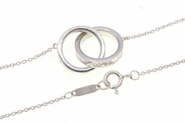 ティファニー ネックレス 1837 インターロッキング サークルペンダント SV スターリングシルバー925 中古 アクセサリー