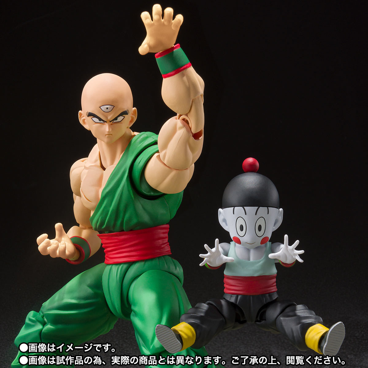 【輸送箱未開封/ 伝票張り跡無し】 S.H.フィギュアーツ 天津飯&餃子　ドラゴンボールZ 　新品未開封　S.H.Figuarts　１円スタート売り切！