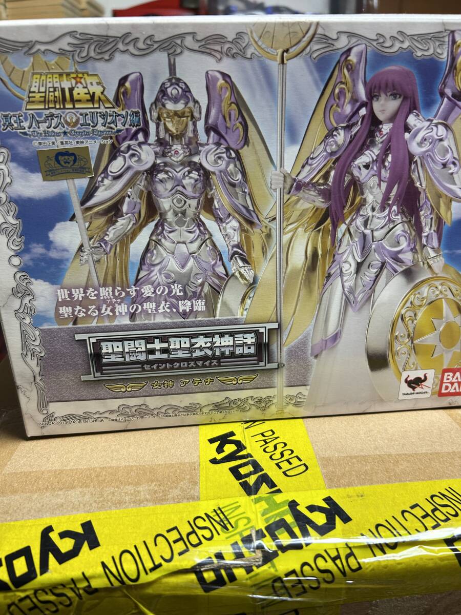 新品未開封 バンダイ 圣闘士星矢 冥王ハーデス エリシオン編 圣闘士圣衣神話 女神アテナ 城戸沙織　1円スタートして売り切ります！