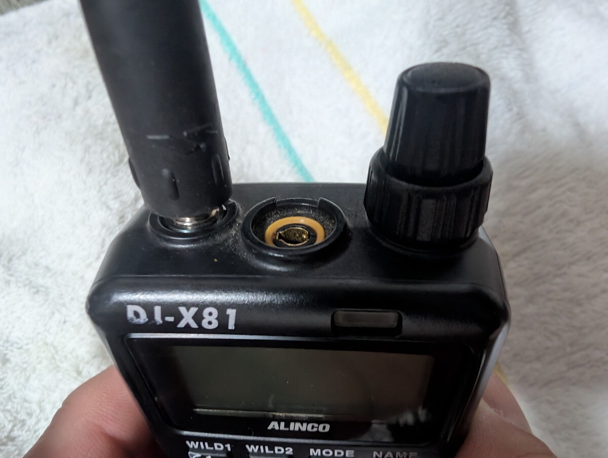 ALINCO DJ-X81 широкий obi район приемник 0.1~1300MHz портативный машина рабочий товар 