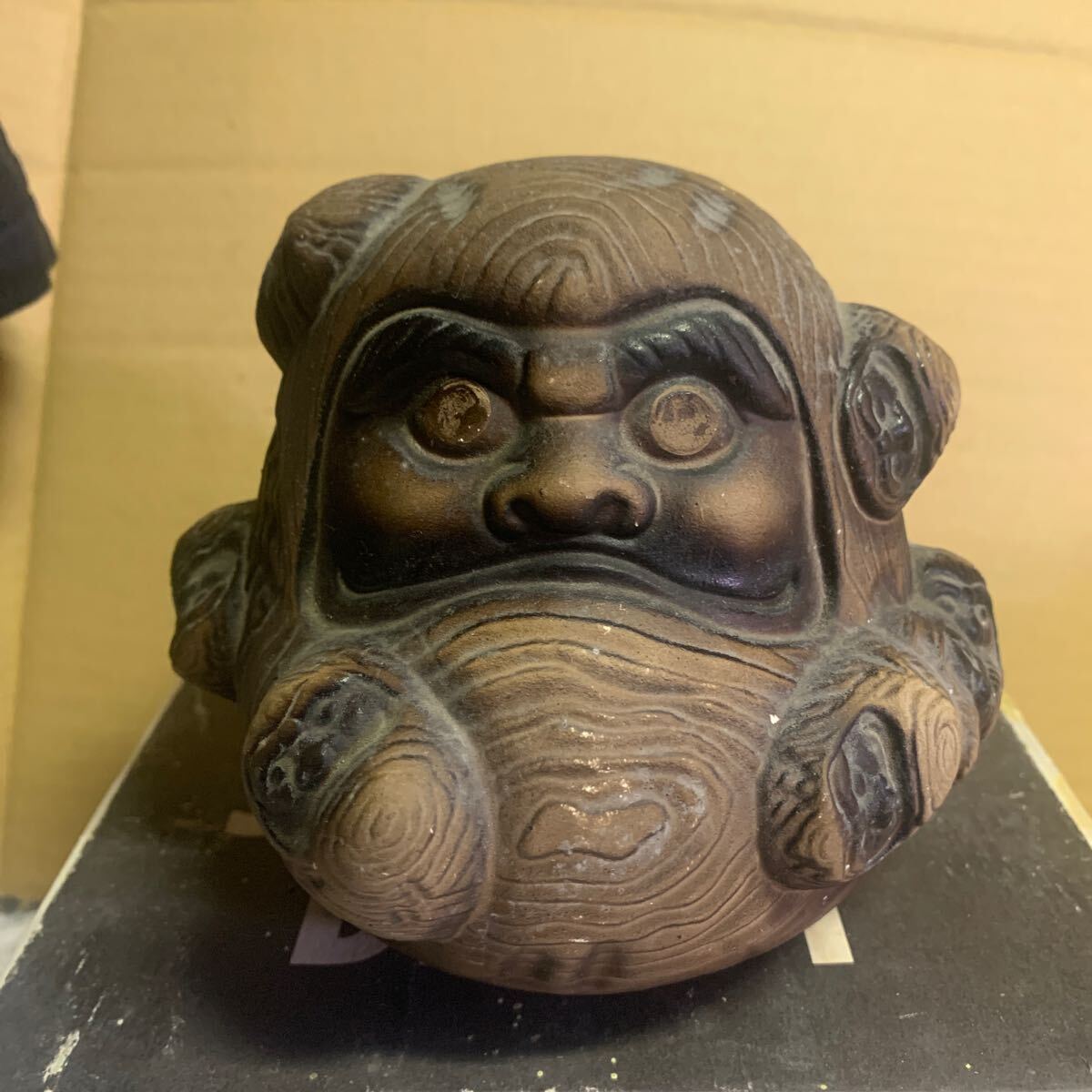 だるま　 置物 縁起物 貯金箱　陶器制