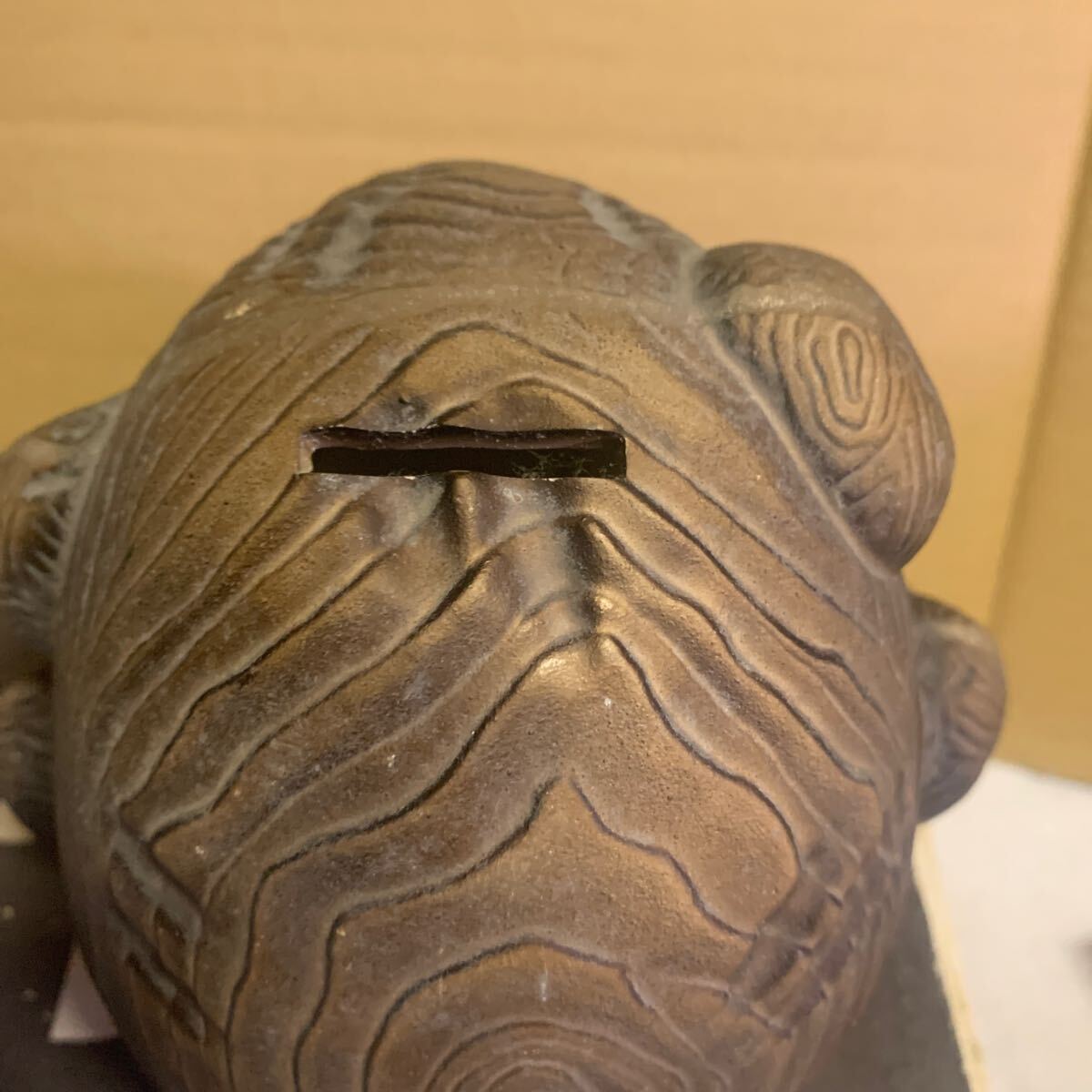 だるま　 置物 縁起物 貯金箱　陶器制