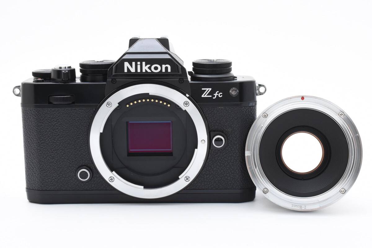1円～＊Nikon Z fc ミラーレス 一眼 カメラ ボディ ブラック / TTArtisan 35mm F1.4 Nikon zマウント ニコン