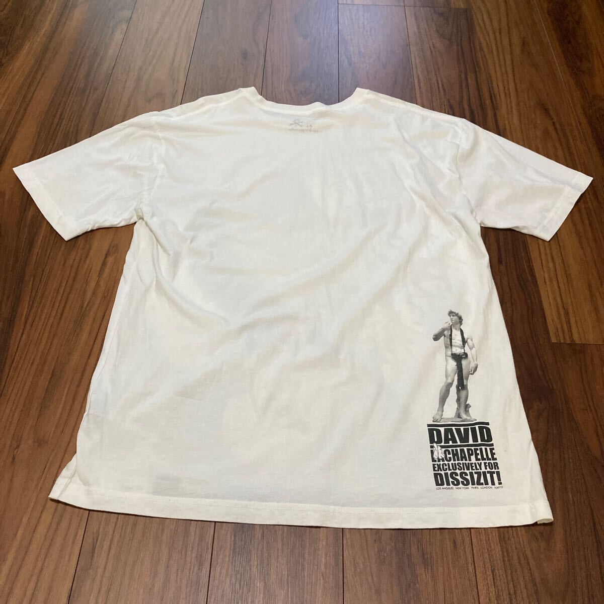 ディスイズイット　dissizit Tシャツ USA製 白_画像2