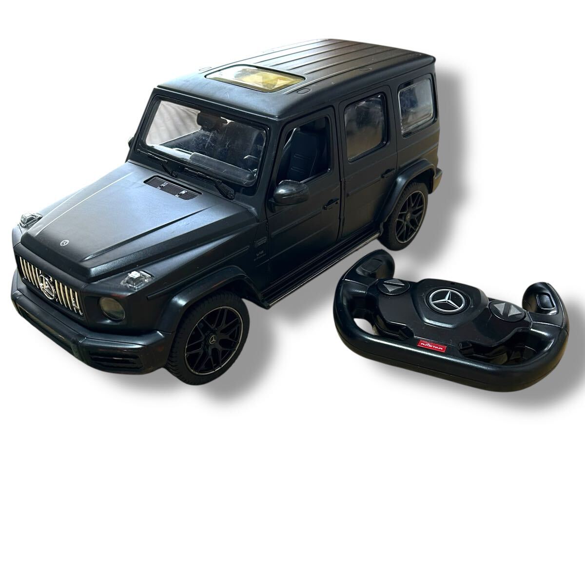 【1スタ】ベンツ ゲレンデ ラジコン RC 動(dòng)作確認(rèn)済み メルセデスベンツ RASTAR マットブラック 