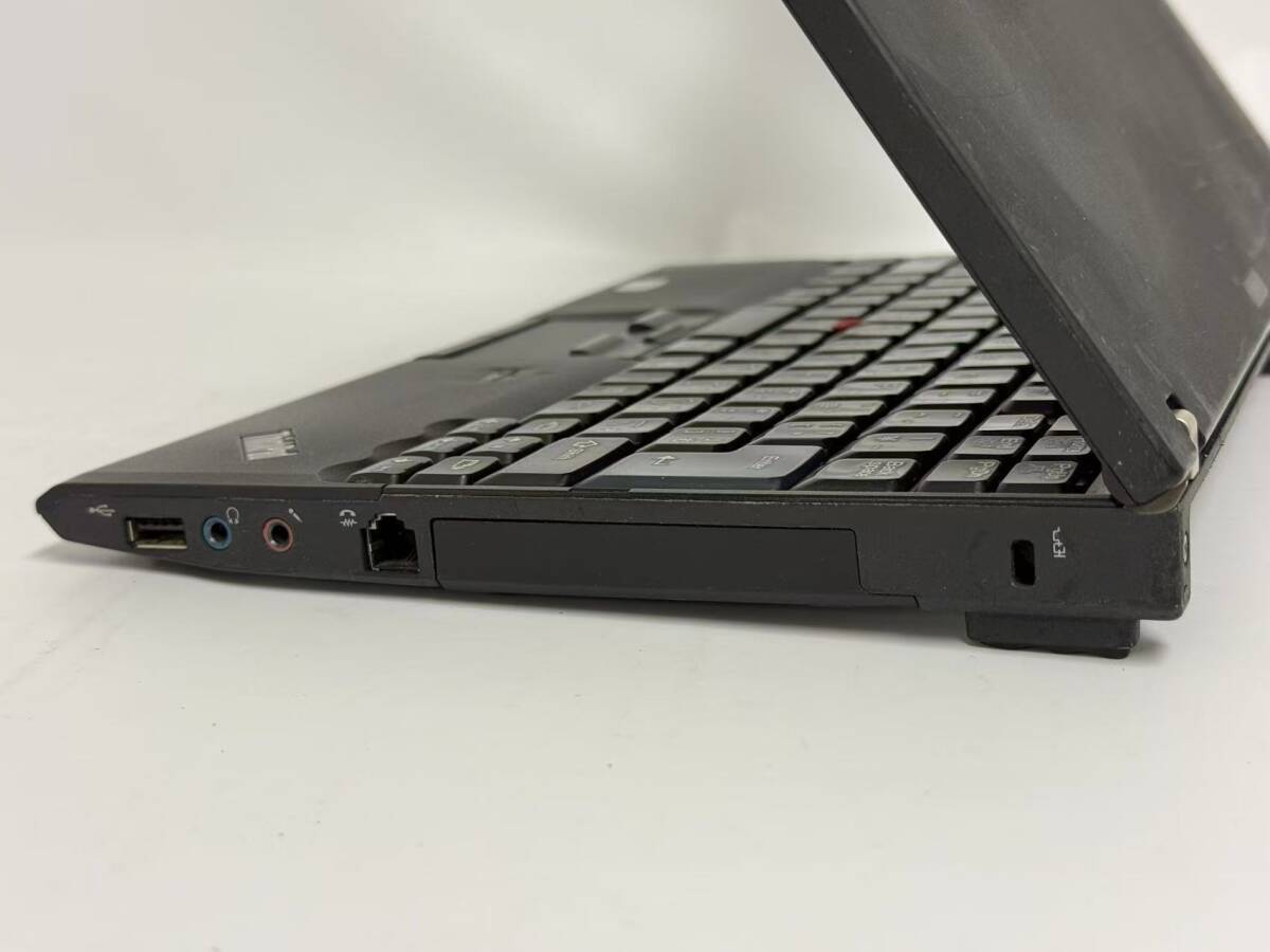 ジャンク品 Lenovo ThinkPad X201i CPU Core i3 380M/ メモリなし/ ディスクなし「YHOK000297」