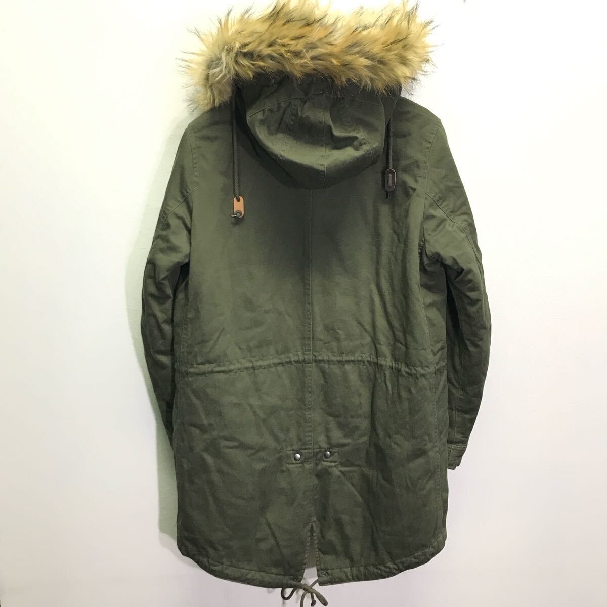. реальный повторный на данный момент копия модель *[GLOBAL WORK] свечение bar Work Mod's Coat "куртка пилота" милитари American Casual хаки M /Y32753ii