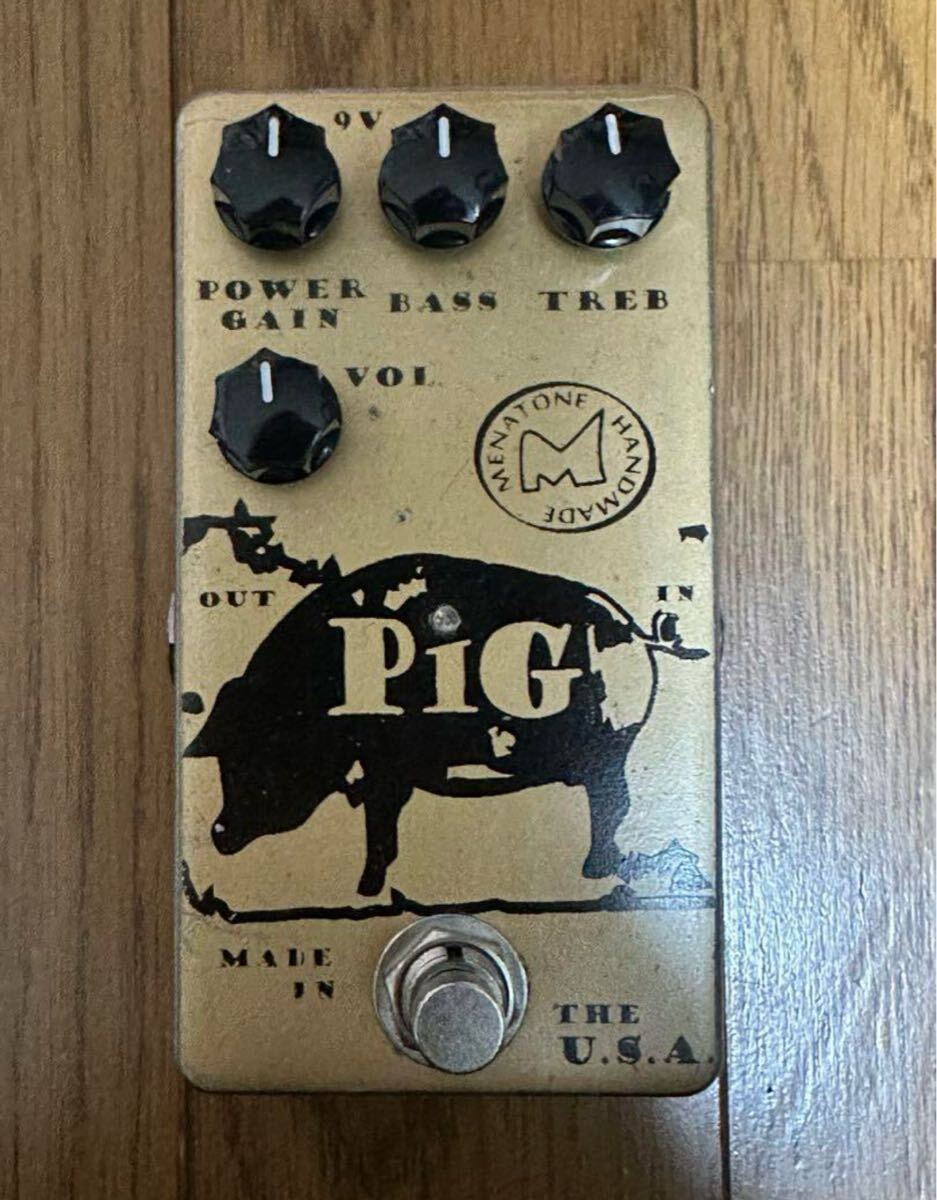 Menatone PiG オーバードライブ ギターエフェクター